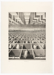 BvA 1977 Zuechtung Radierung 485x385cm B 