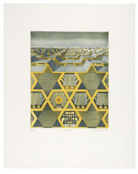 BvA 1987 Halma Farbradierung 37x30cm B
