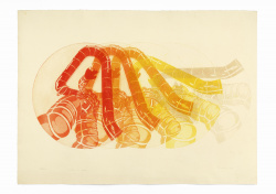 BVA 1969 Maninspace Radierung54x74cmProbe