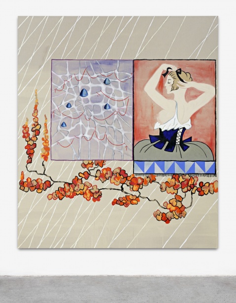 JB 2019 Medela Symphony OelAcrylGouache Pastellkreide auf Leinwand 220x290